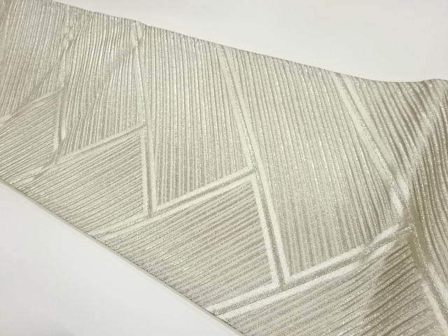 檜垣模様織出し袋帯